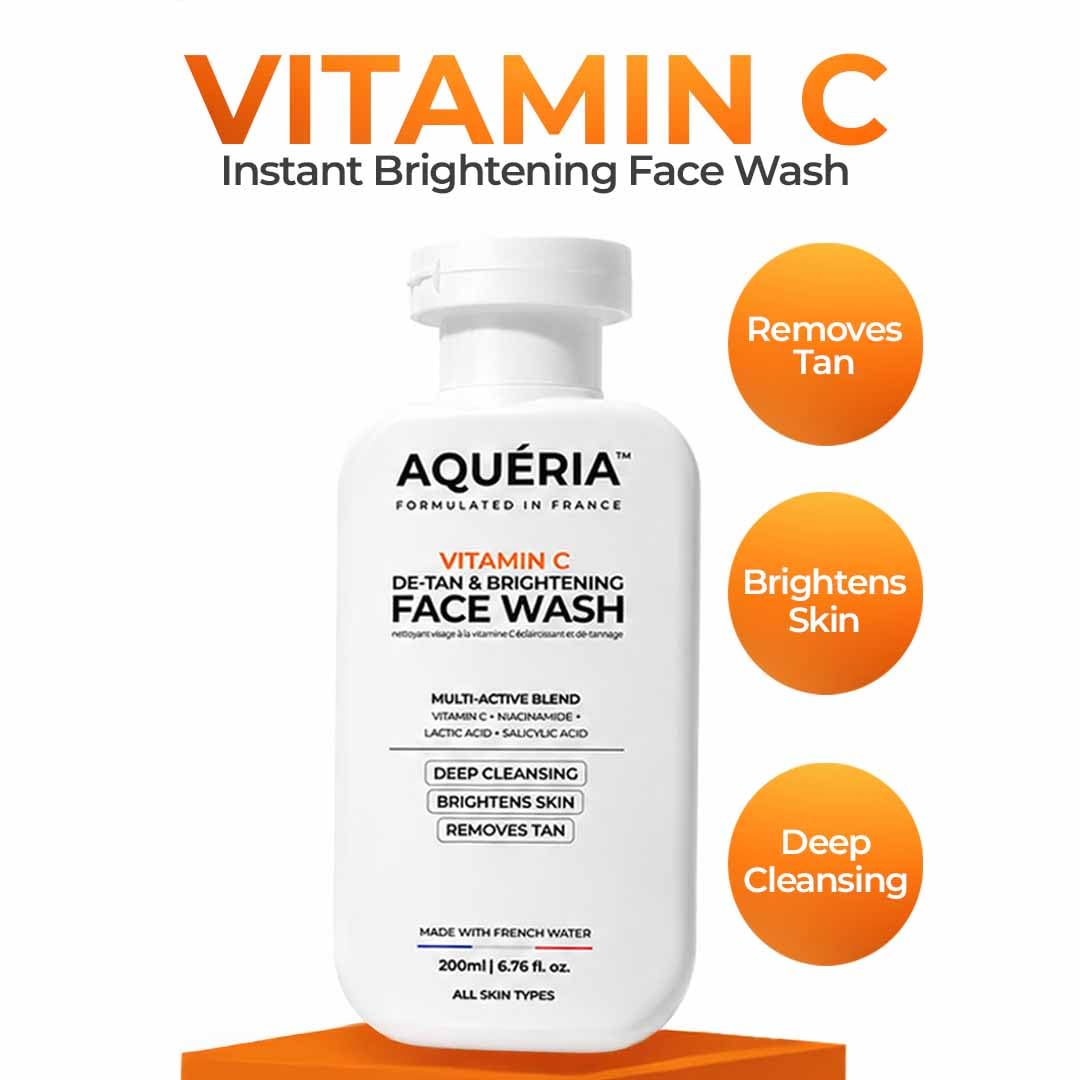 Aqueria Vitamin C Brightening Face Wash