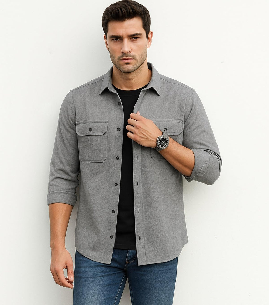 Men's Stylish Cotton Casual Shirt