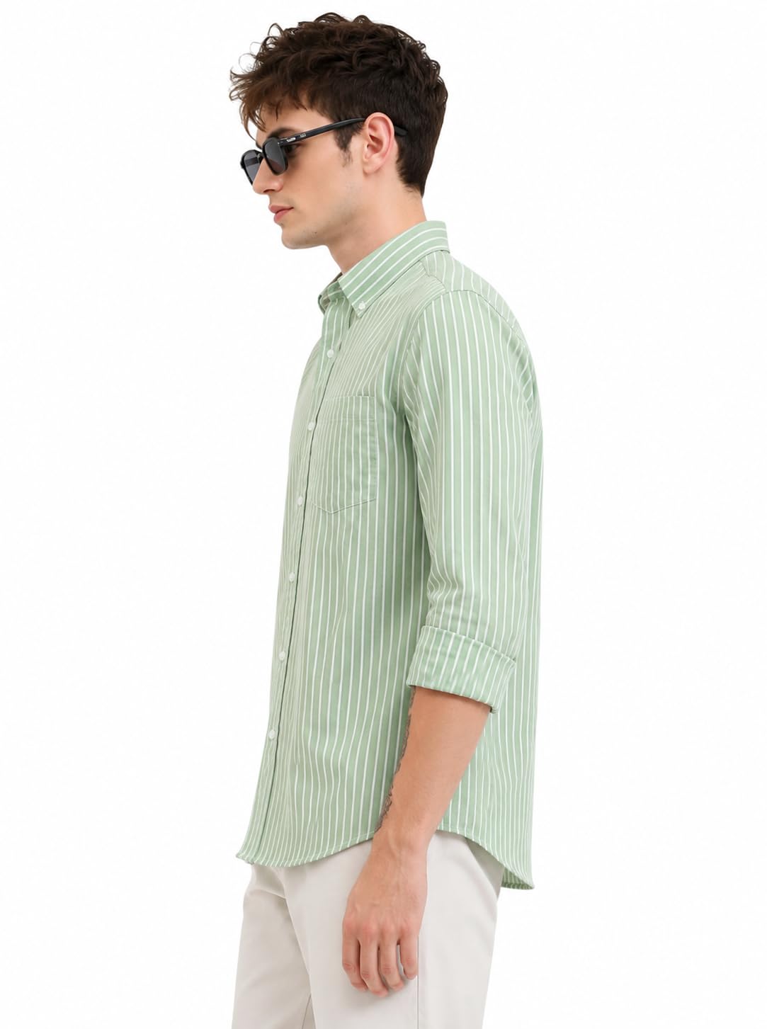 Men's Cotton Blend Casual Shirt