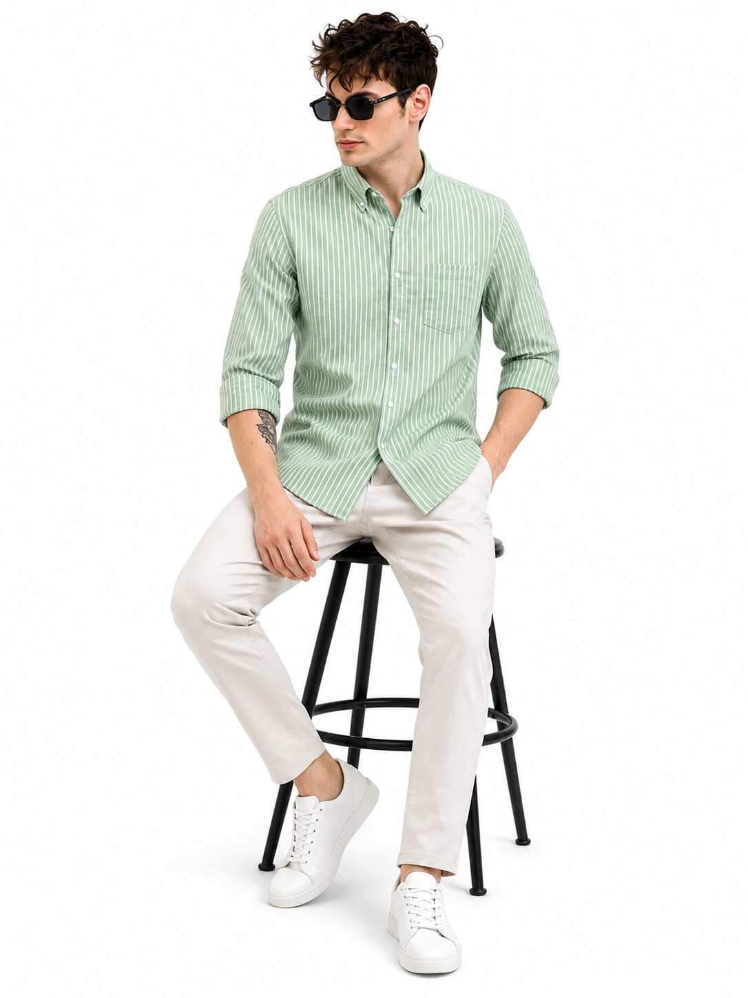 Men's Cotton Blend Casual Shirt