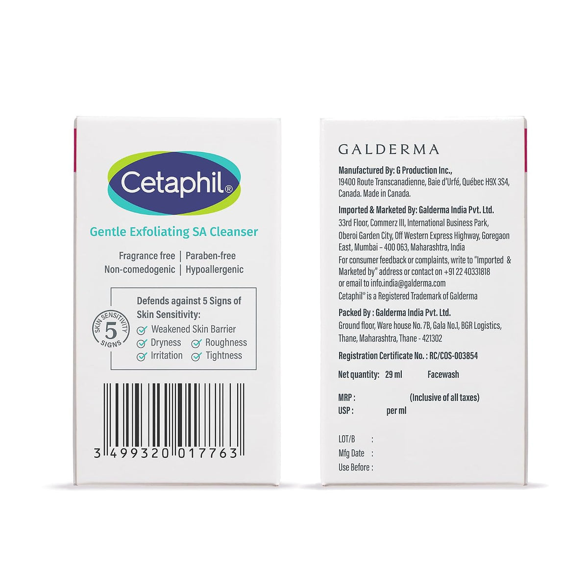 Cetaphil Salicylic Acid Exfoliating Cleanser